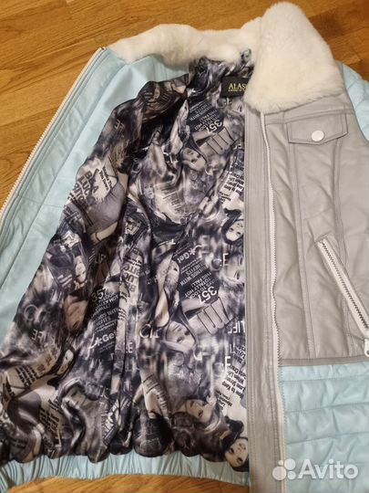 Пальто зимнее для девочки 140 146