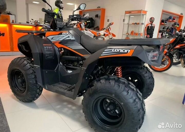 Квадроцикл Wels ATV thunder 200 EVO X red and whit