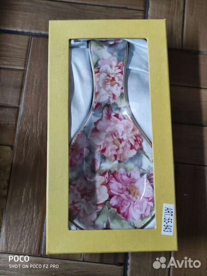 Чайная пара и подставка под ложку