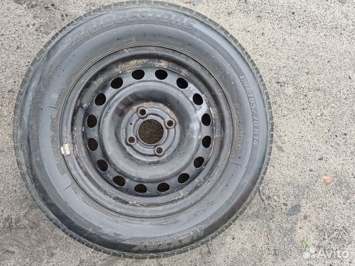 Колеса bridgestone r14 в сборе со штамповкой