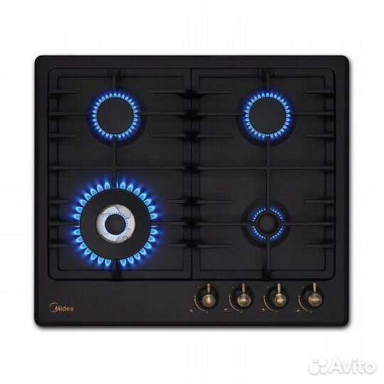 Газовая варочная панель Midea MG696TAN-B