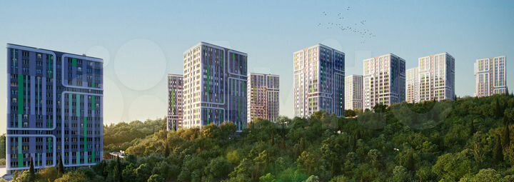 2-к. квартира, 56 м², 12/16 эт.