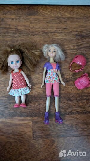 Кукла на роликах