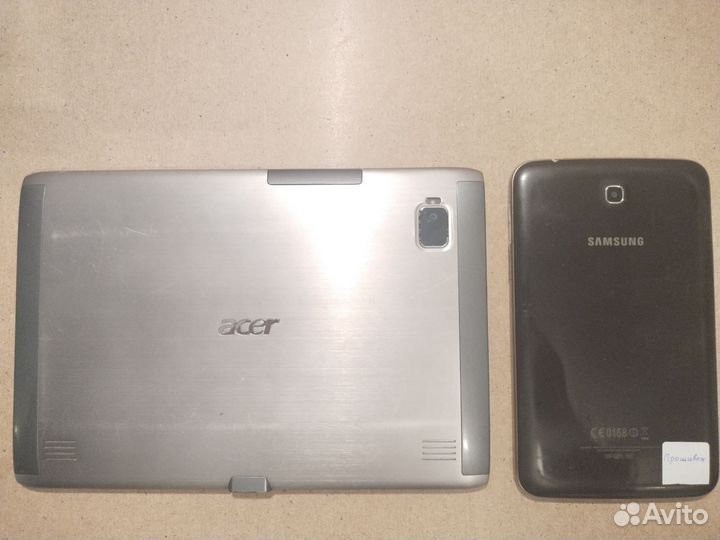 Acer iconia tab a500 и Samsung galaxy 3 sm t211