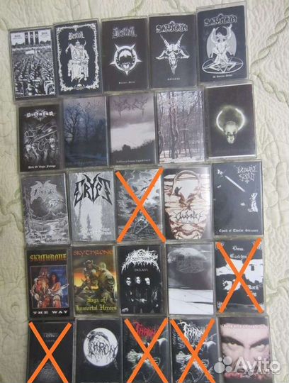 Редкие кассеты (black / pagan / death metal)