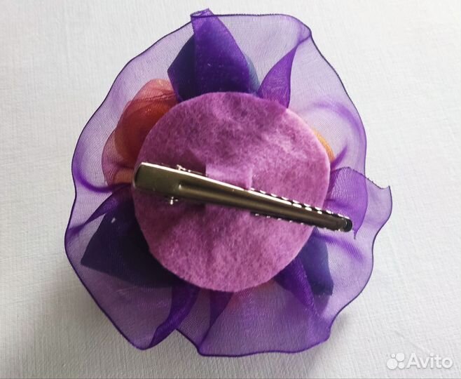 Брошь ручной работы.Бутоньерка на выпускной бал