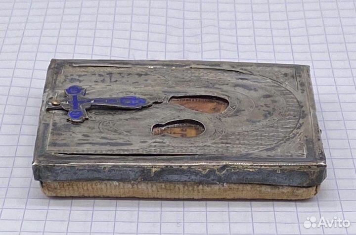 Икона Казанская Божья Матерь серебро 84 пр