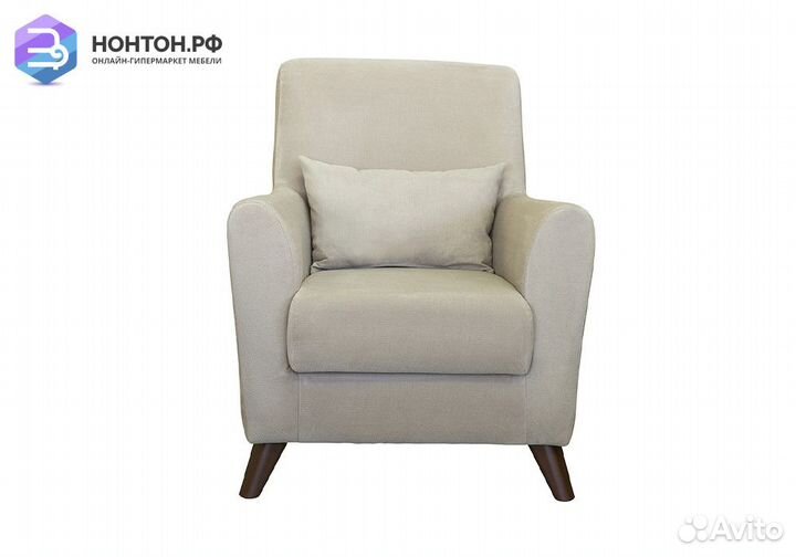 Кресло Гауди серо-коричневый