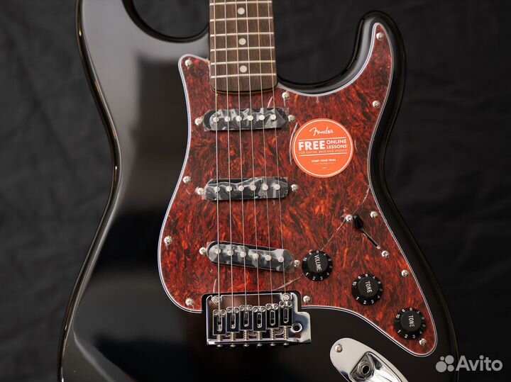 Squier FSR Affinity Stratocaster Black Новый