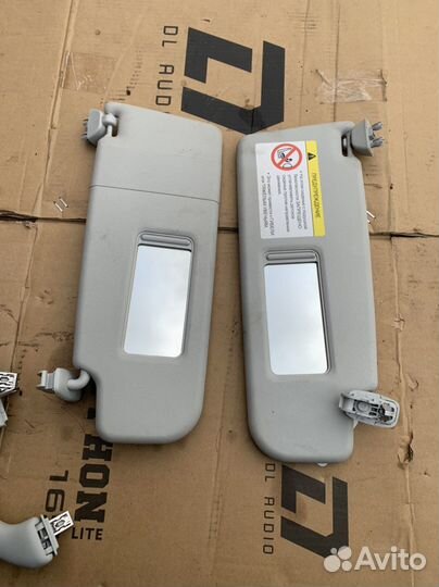 Козырьки солнцезащитные Volkswagen Polo седан