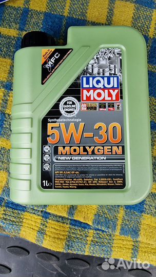 Масло моторное 5w30 liqui moly molygen