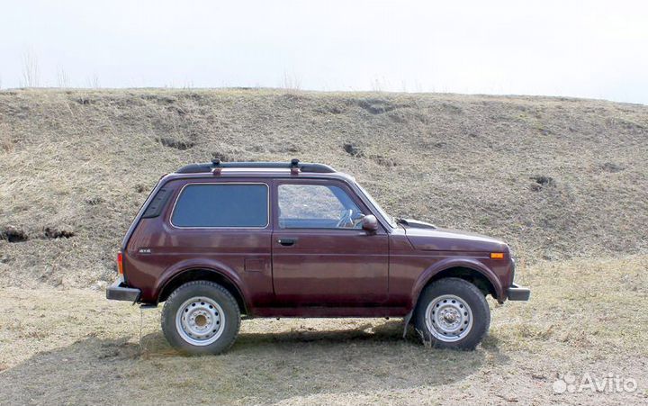 Рейлинги LADA нива 4Х4 серые матовые