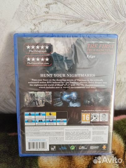 Bloodborne Game of the year edition для PS4 новая