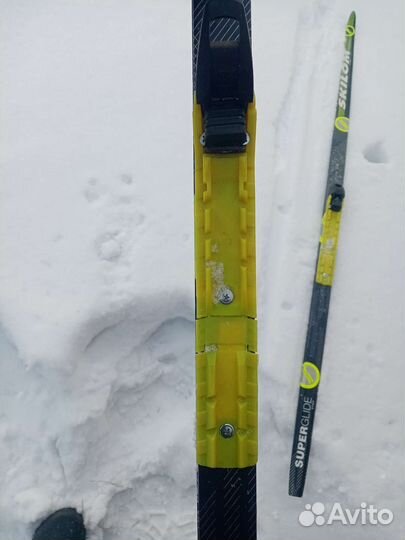 Лыжи беговые с ботинками 38