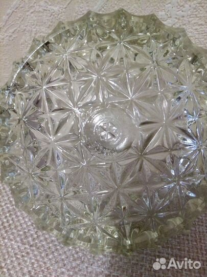 Пепельницы хрустальные времен-ссср
