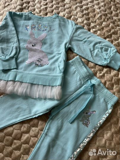 Вещи пакетом для девочки 110-122