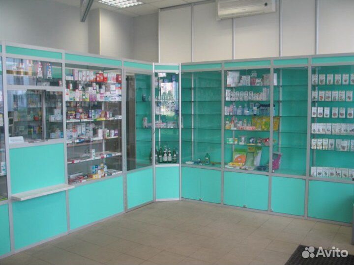 Витрины для аптеки