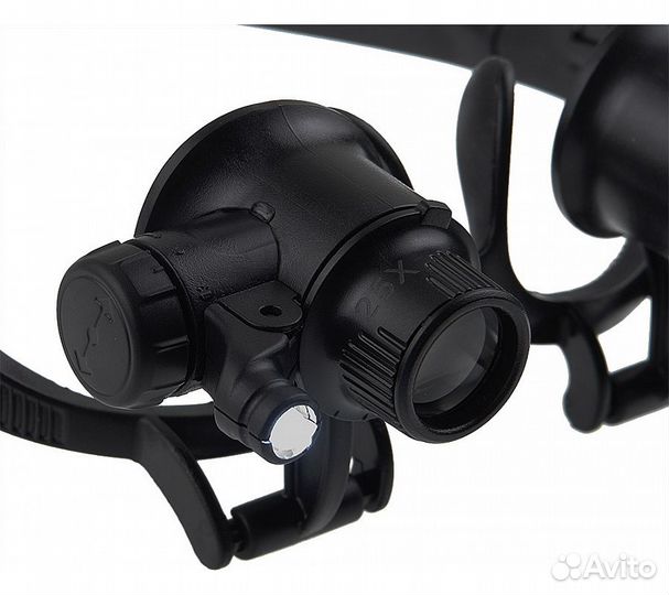 Лупа-очки Veber 9892G (10х, 15х, 20х, 25х)