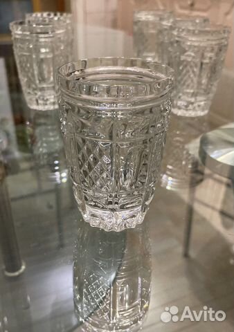 Стопки хрустальные