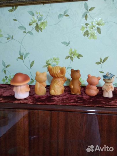 Резиновые игрушки СССР