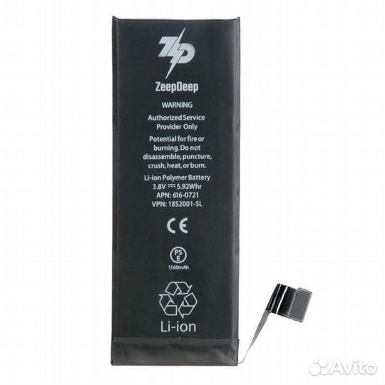 Набор для замены батареи iPhone 5S, iPhone 5C Zeep