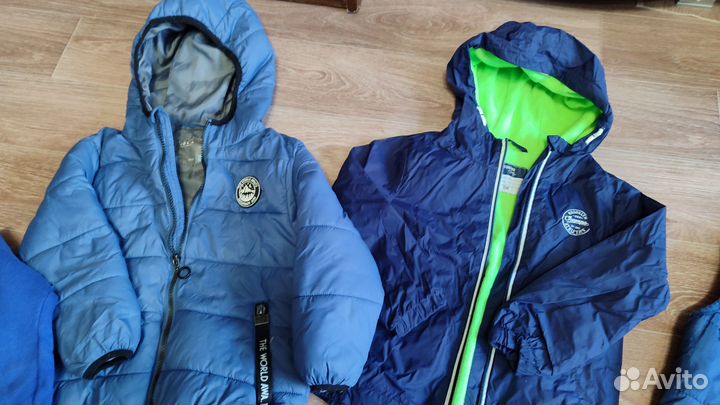 2 пакета вещей на мальчика 98 - 104 см