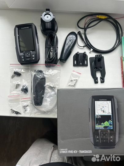 Эхолот garmin striker vivid 4cv