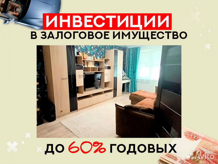Инвестиции в залоговое имущество / кв 54м2, Москва