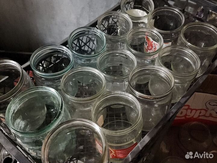 Стеклянная банки, 0,75л