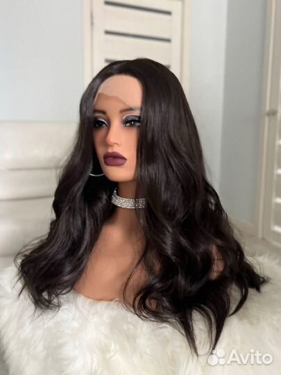 Парик каштан на сетке