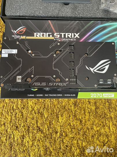 Видеокарта Asus rtx 2070 super
