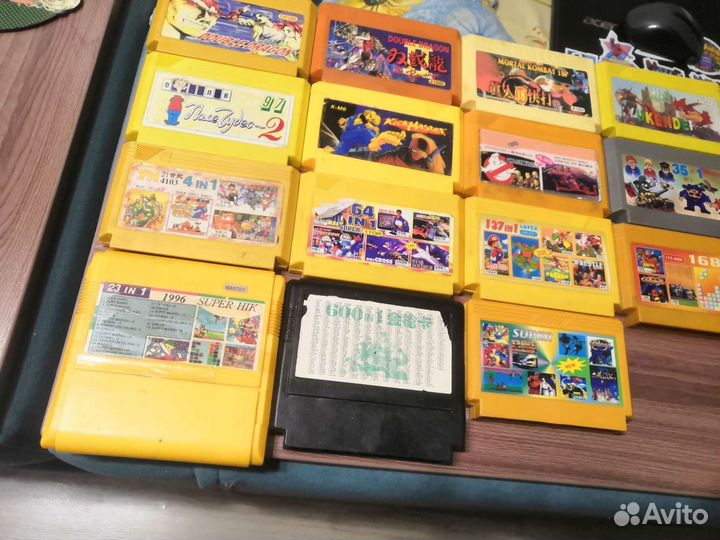 Картриджи для dendy (денди) 80-90 оригинал