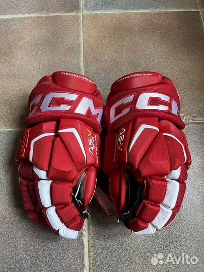Краги / Перчатки хоккейные CCM Tacks AS-V PRO