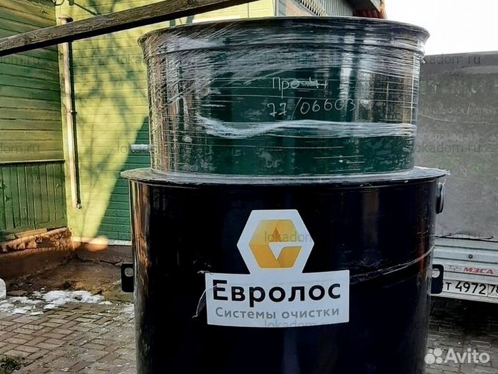 Септик без откачки под ключ + монтаж