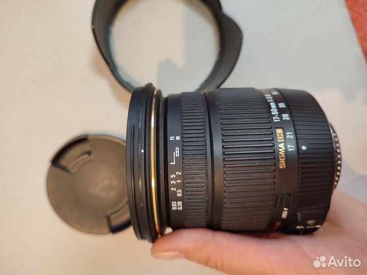 Объектив sigma 17 55 mm f2.8 для nikon