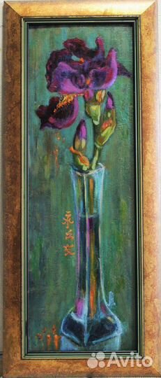 Картина маслом Ирис