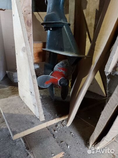 Лодочный мотор ветерок 12 с лодкой б/у