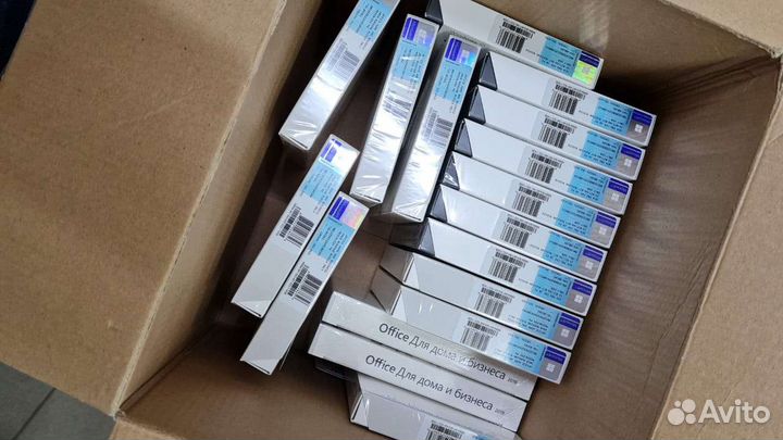 Коробочный Office 2019 Home and business RU BOX