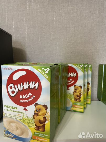 Детские каши Винни