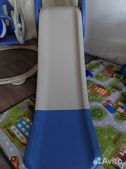 Детская горка с качелями бу