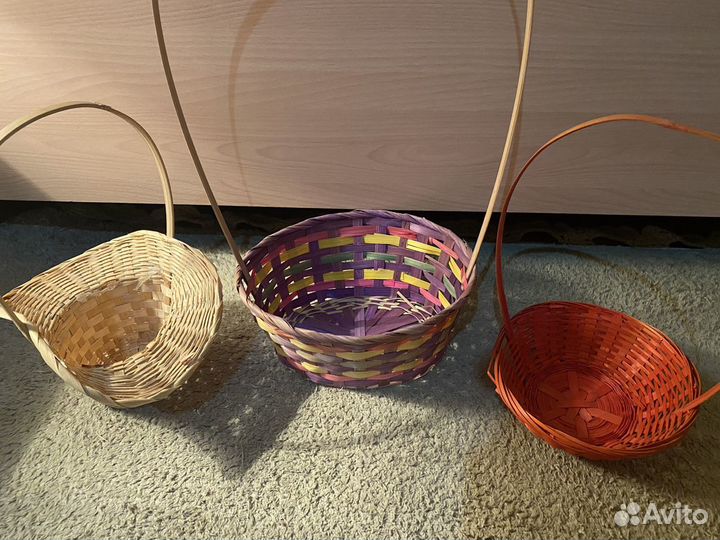 Корзина плетеная