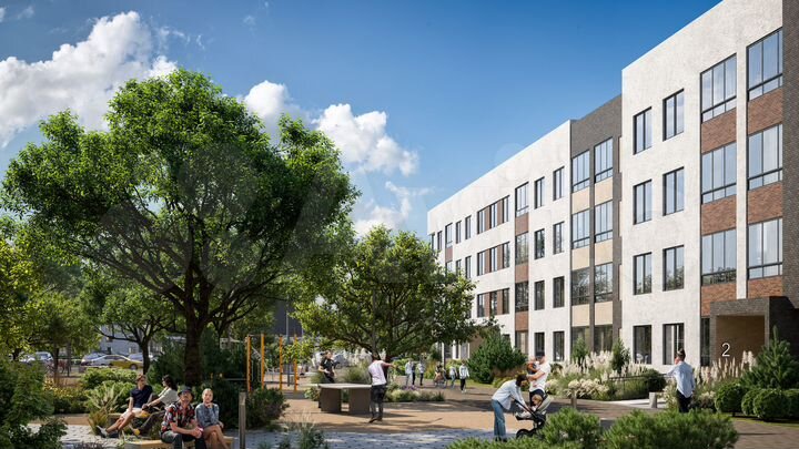 1-к. квартира, 42 м², 4/4 эт.