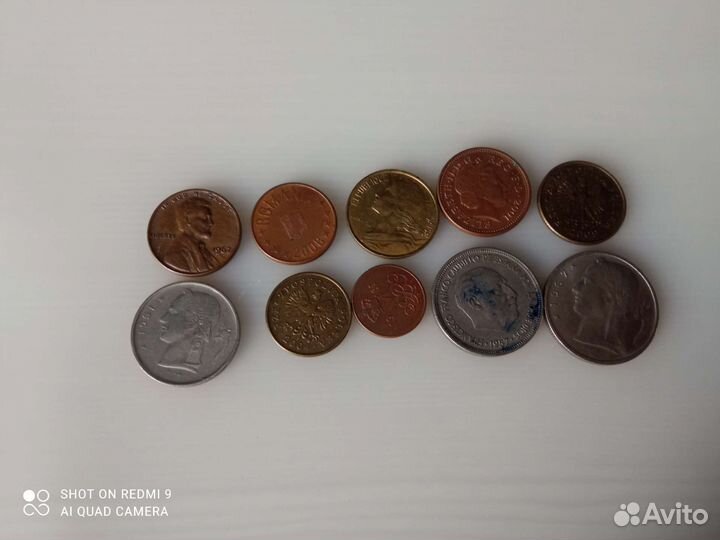Монеты разных стран