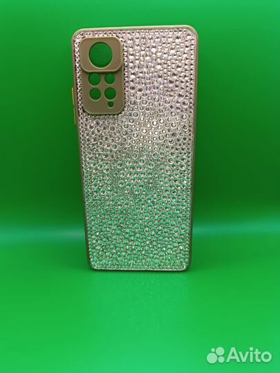 Чехол redmi note про 11 со стразами