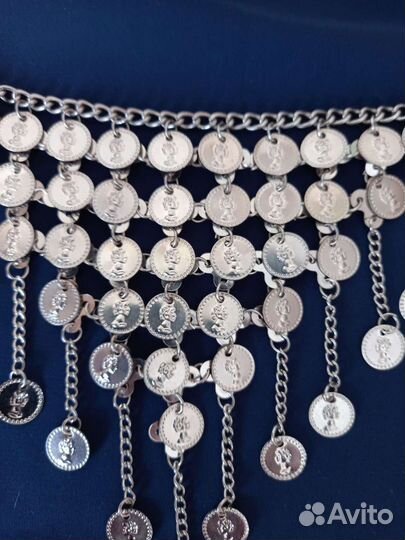 Монисто пояс для восточных, индийских танцев