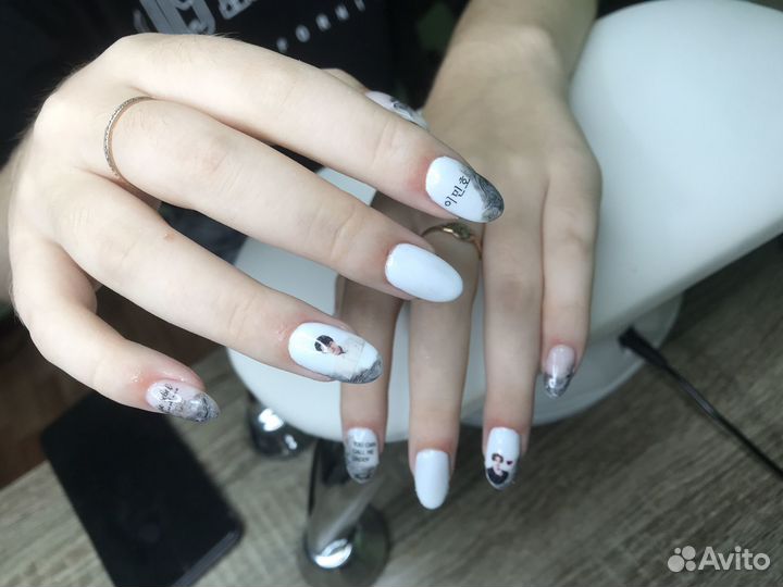 Маникюр гель лак укрепление