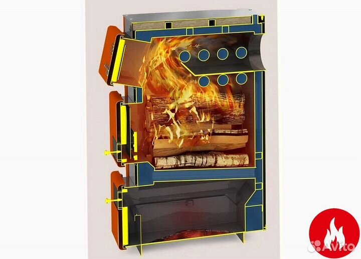 Твердотопливный котел теплодар куппер про-28 (2.0)