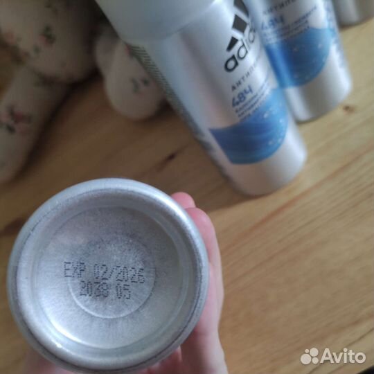 4 штуки Дезодорант Adidas climacool мужской спрей