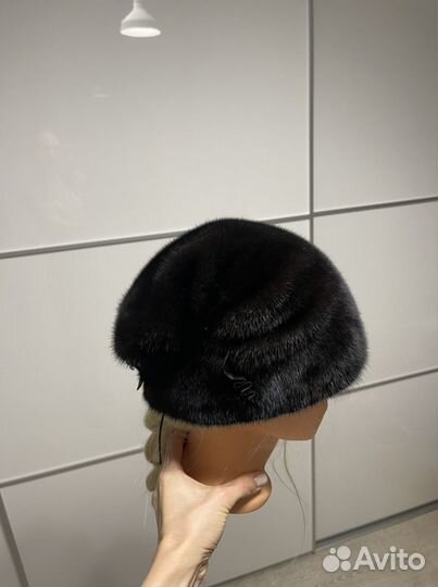 Шапка норковая женская бу