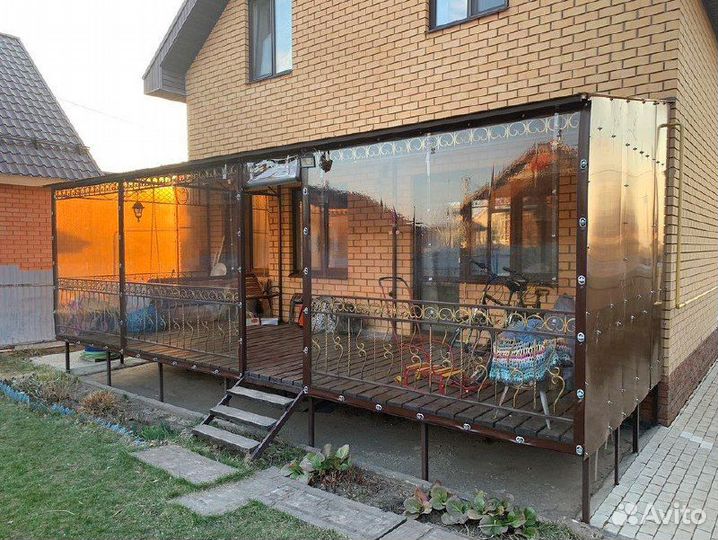 Мягкие и гибкие окна на веранду